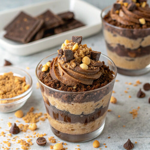 Banana Peanut Butter Dirt Cup