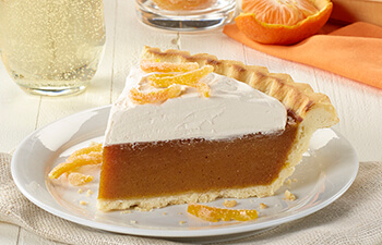 Citrus Cream Pumpkin Pie