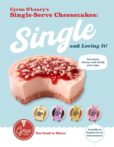 Cyrus Mini Cheesecakes: Single and Ready to Take on the World