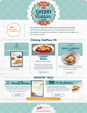 National Cherry Cobbler Day PDF guide