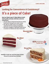 Layer Cake Sell Sheet