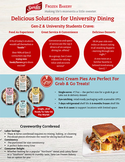 College & University Product Overview