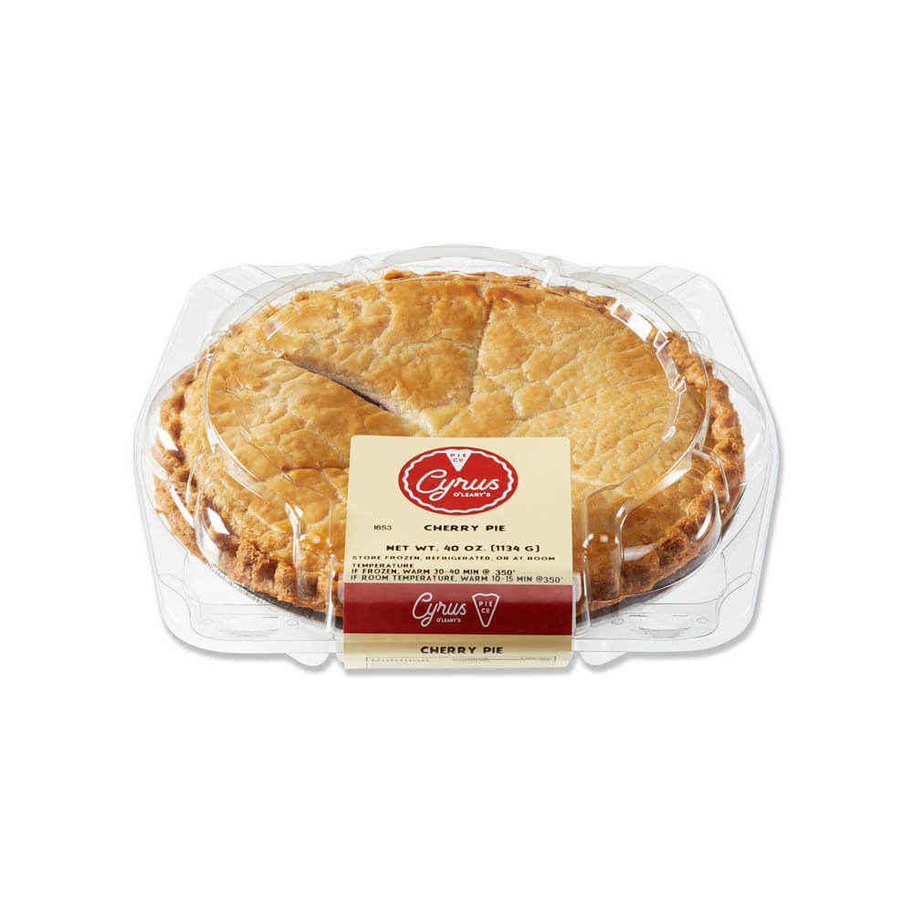 Cyrus O'Leary's® Fruit Pie 9" Pre-Baked Cherry 8ct/40oz