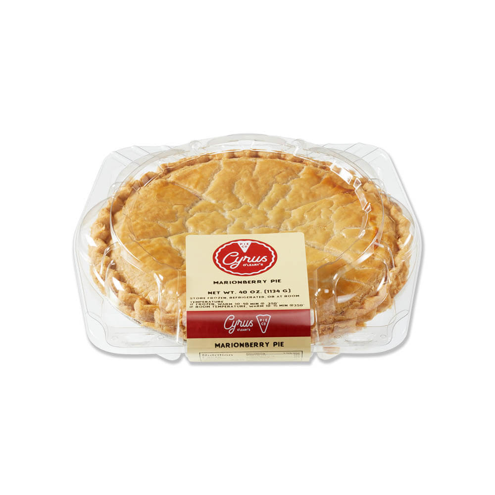 Cyrus O'Leary's® Fruit Pie 9" Pre-Baked Marionberry 8ct/40oz