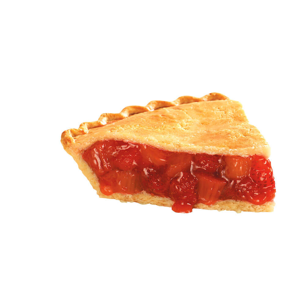 Chef Pierre® Traditional Fruit Pie 8" Unbaked Strawberry Rhubarb 6ct/27oz