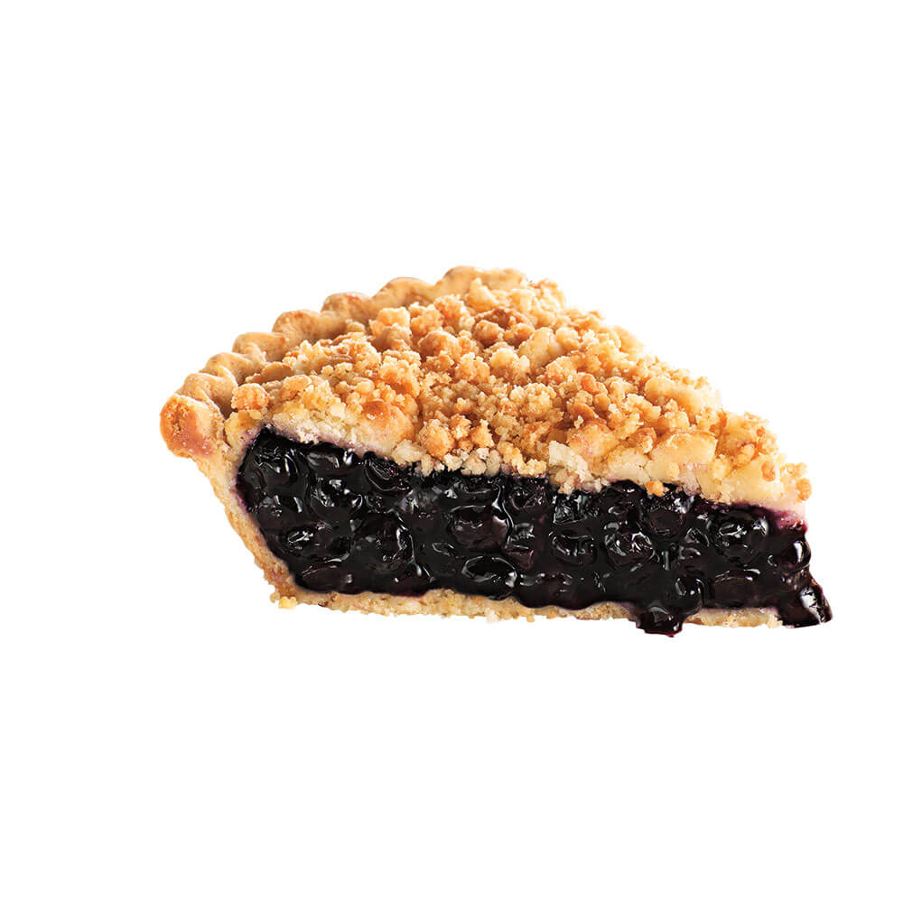 Chef Pierre® Traditional Fruit Pie 10" Unbaked Blueberry Krunch 6ct/46oz