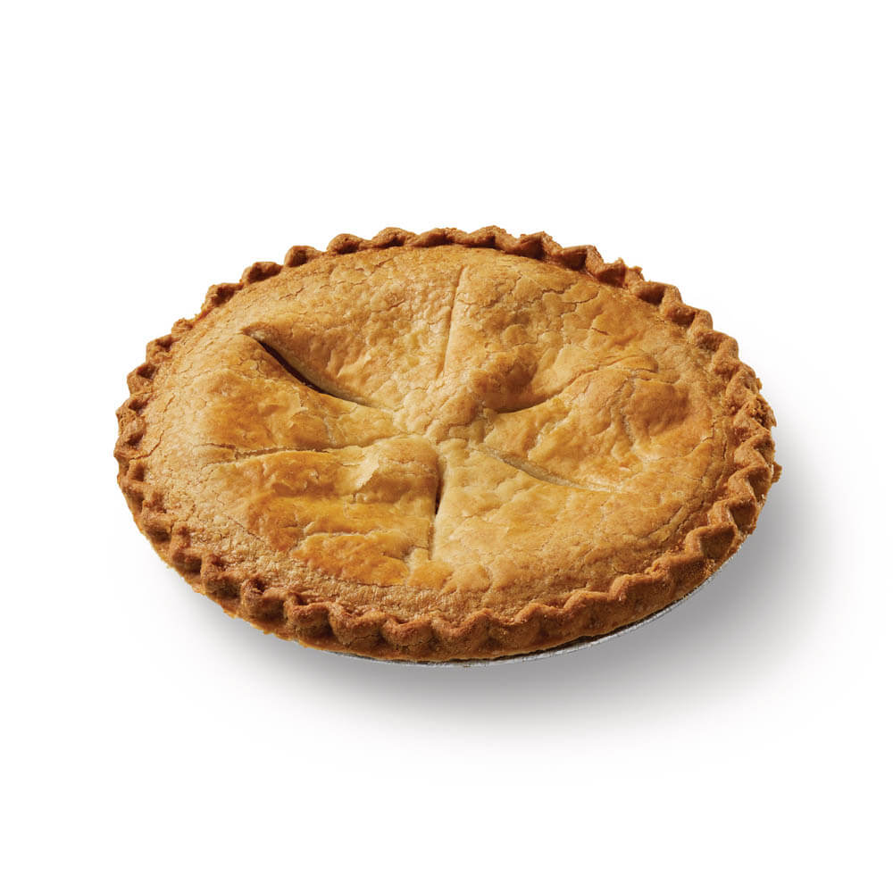 Cyrus O'Leary's® Fruit Pie 9" Unbaked Peach No Label 8ct/40oz