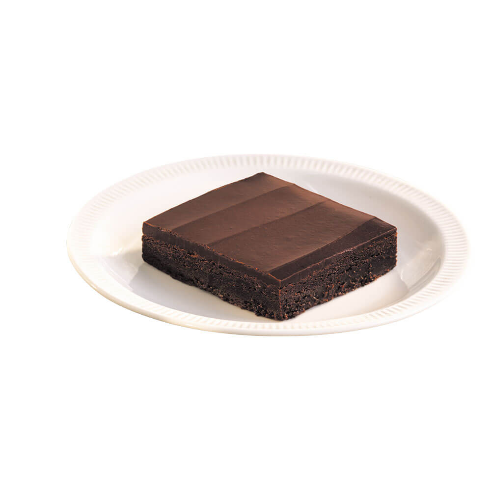Sara Lee® Classic Un-Iced Brownie 12"x16" Chocolate No Sugar Added 4ct/69oz