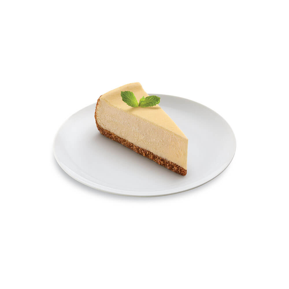 Sara Lee® New York Style Cheesecake 10" Round Plain No Sugar Added Pre-Cut 16-Slice 4ct/58oz