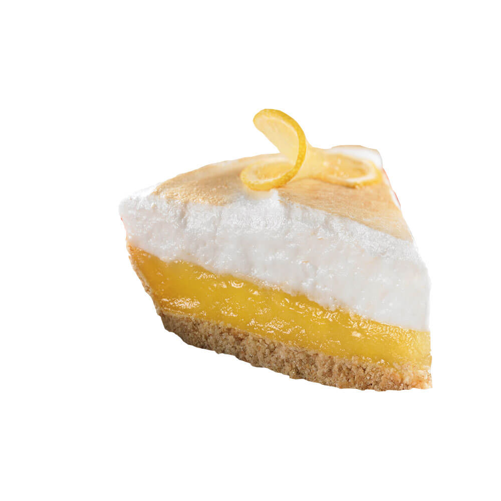Chef Pierre® Meringue Pie 10" Lemon Pre-Sliced 8-Slice 6ct/36oz