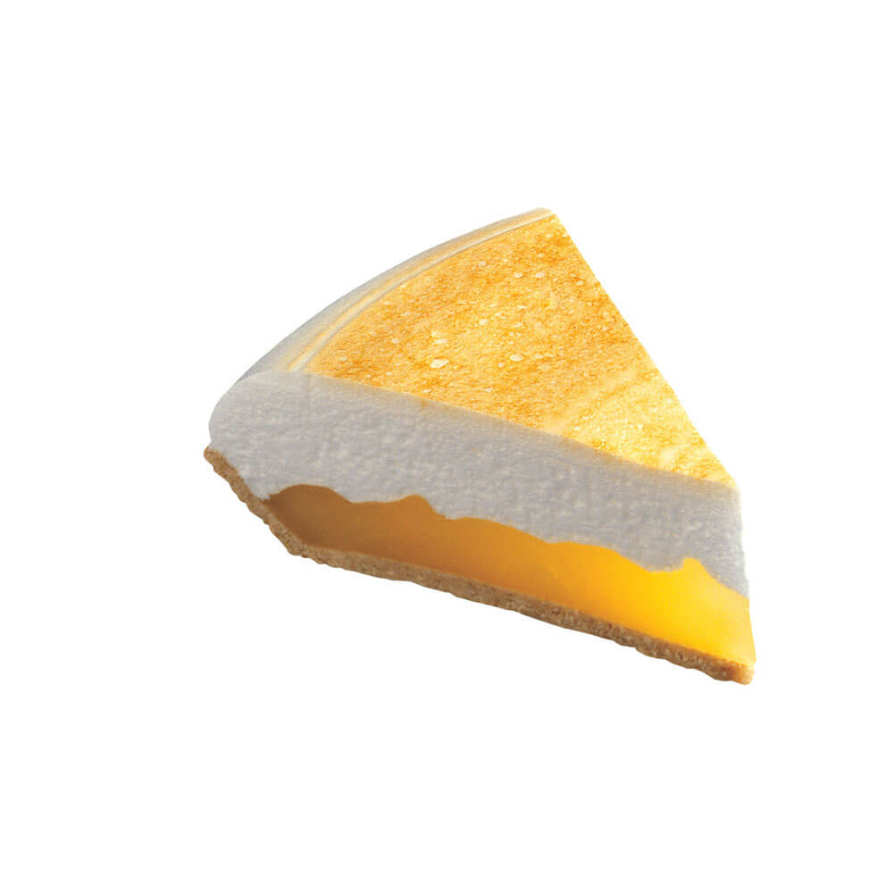 Chef Pierre® Meringue Gourmet Pie 10" Lemon Pre-Sliced 10-Slice 4/45oz