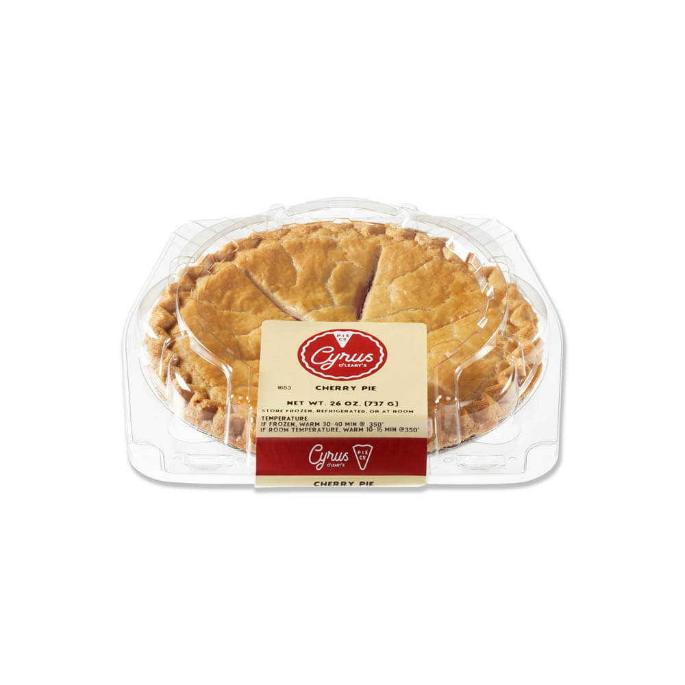 Cyrus O'Leary's® Fruit Pie 8" Pre-Baked Cherry 10ct/26oz