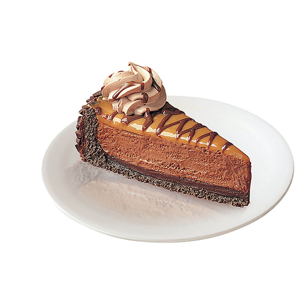 Bistro Collection® Gourmet Pie 10" Malted Chocolate Caramel Pre-Cut 14-Slice 2ct/78oz