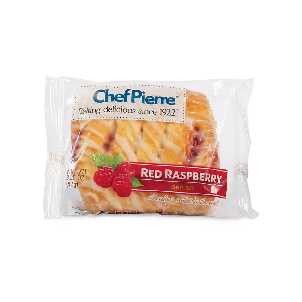 Chef Pierre® Individually Wrapped Danish Variety Pack 24ct - Raspberry 6/3.25oz