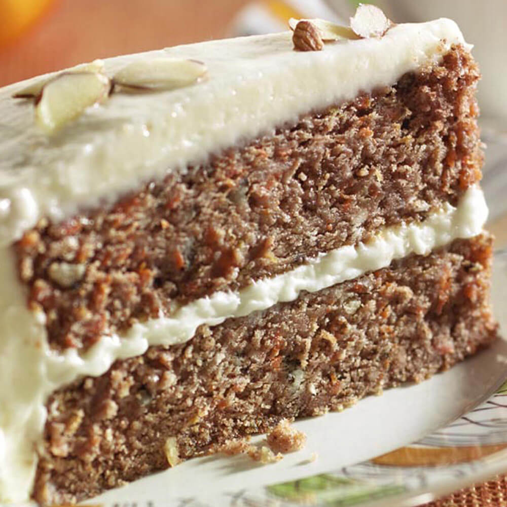 Sara Lee® Gourmet Layer Cake 10" Round Elite Carrot Pre-Cut 16-Slice (Canada Exclusive) 2ct/74oz