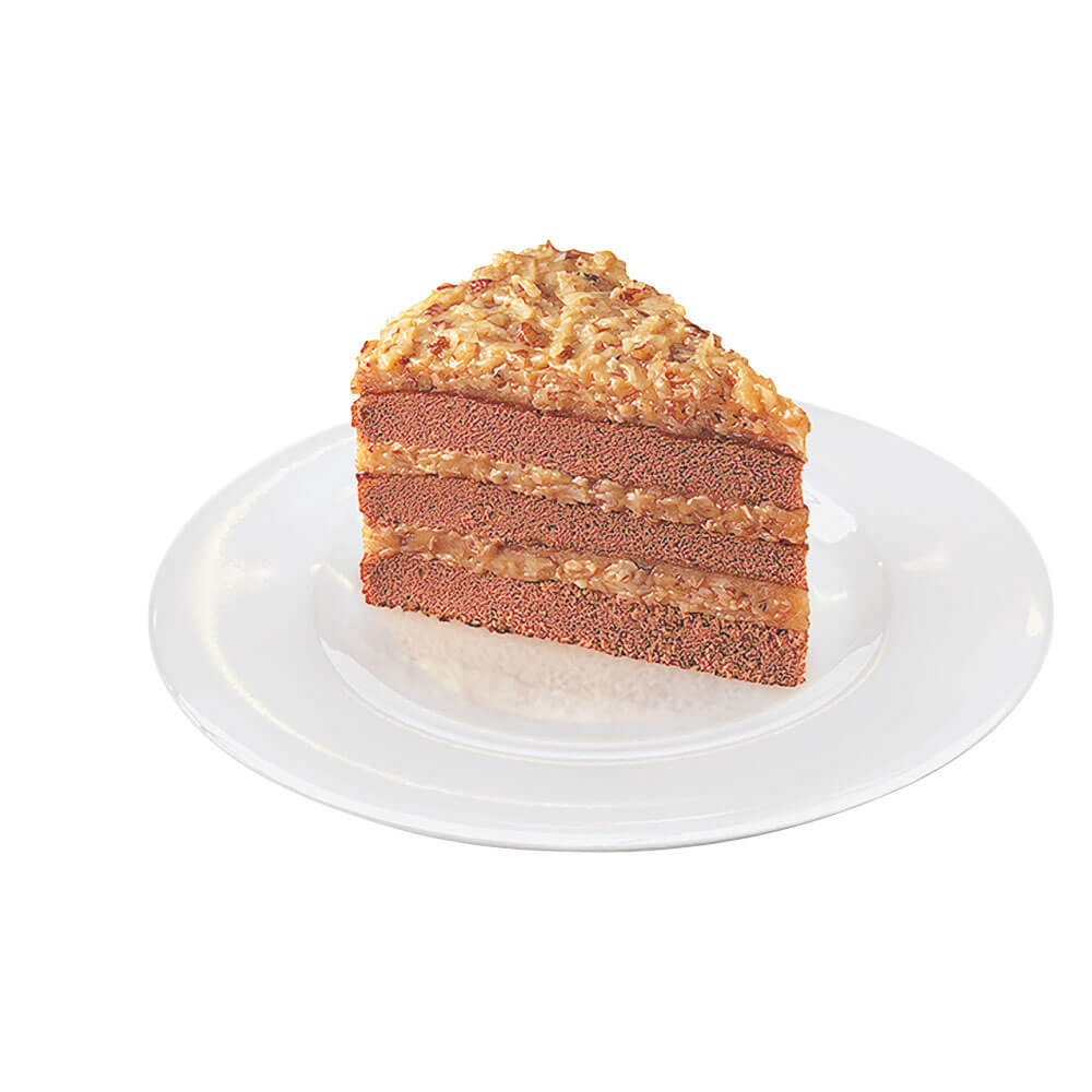 Sara Lee® Premium 3-Layer Cake 9" Round Traditional German Chocolate 4ct/50oz