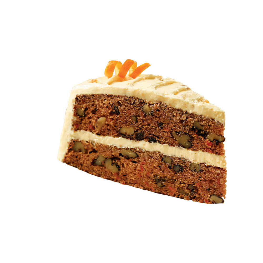 Sara Lee® Premium Pre-Cut 2-Layer Cake 9" Round Carrot 14-Slice 4ct/59oz