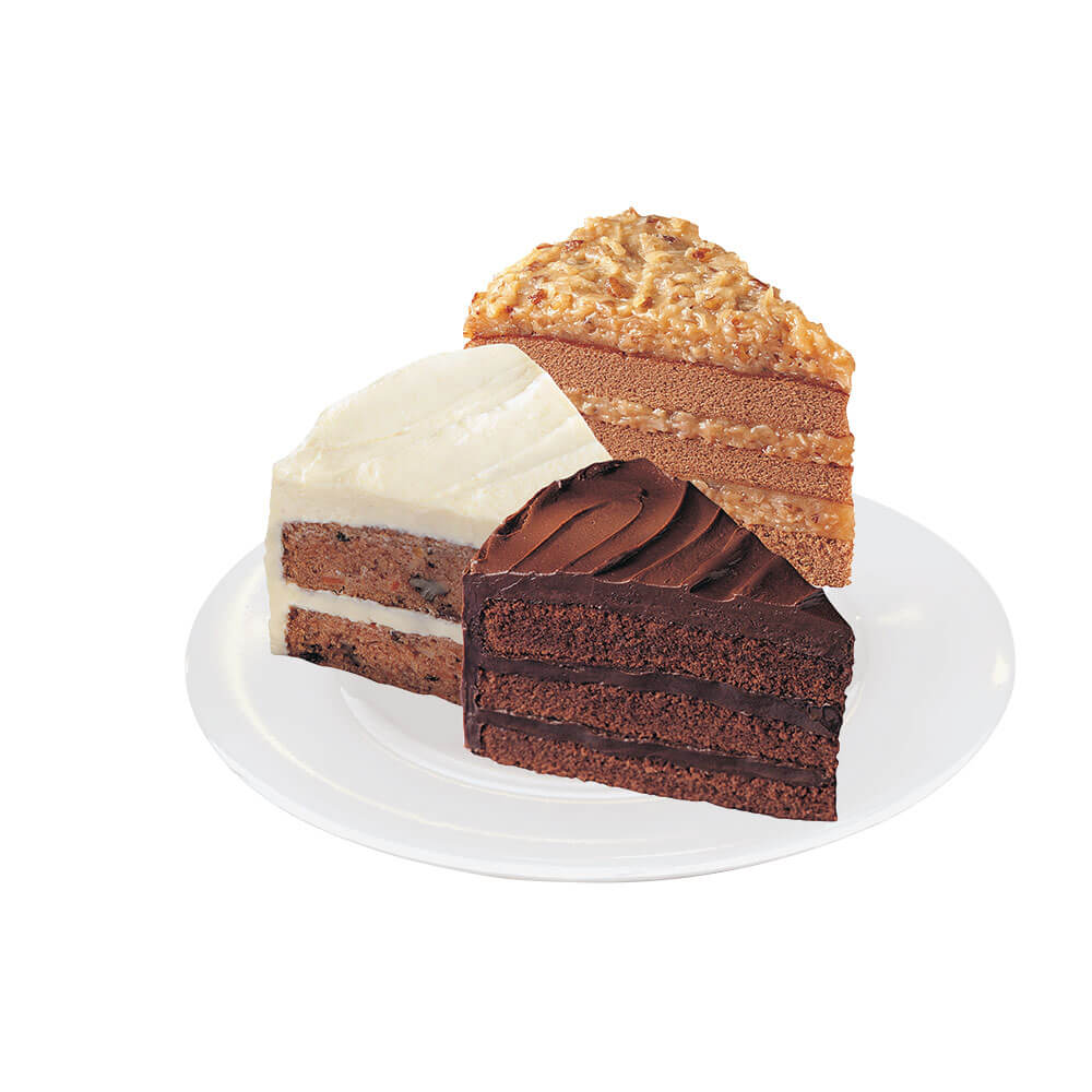 Sara Lee® Premium Pre-Cut Layer Cake 9" Round Variety Pack #1 14-Slice 4ct