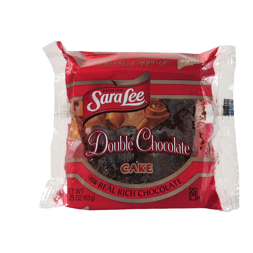 Sara Lee® Individually Wrapped Cake Slice Iced Double Chocolate 24ct/2.25oz