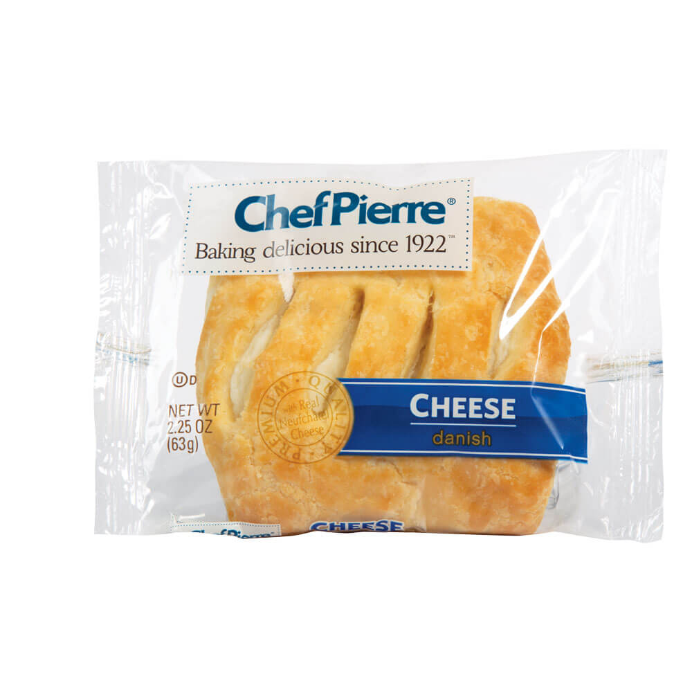 Sara Lee Frozen Bakery Chef Pierre Individually Wrapped Danish Cheese Large 12ct 4 75oz