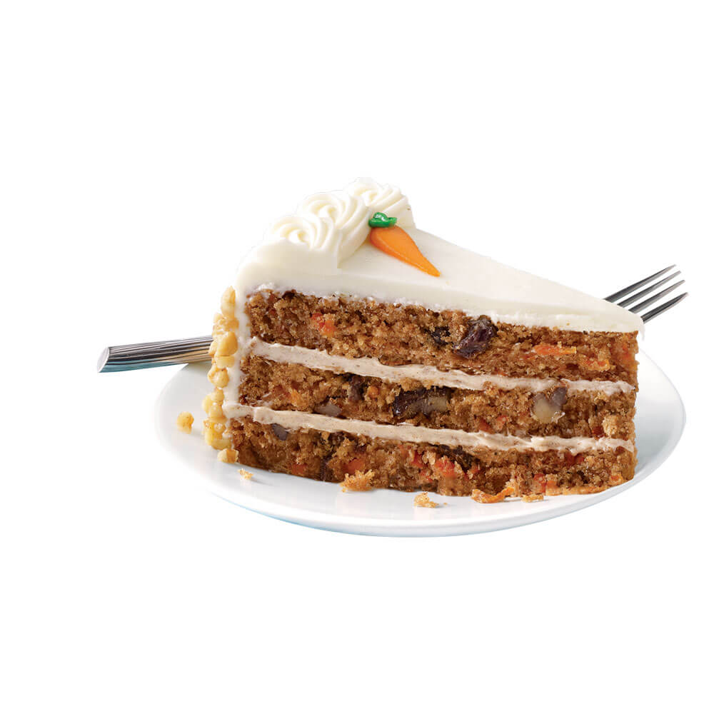 Bistro Collection® Gourmet 3-Layer Cake 9" Round World's Greatest Carrot Pre-Cut 14-Slice 2ct/74oz