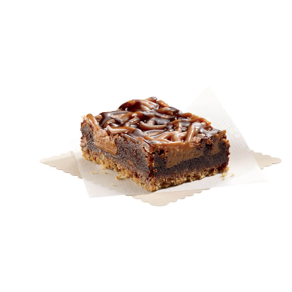 Bistro Collection® Gourmet Brownie Bar Salted Caramel with Pretzel Crust 4ct/54oz