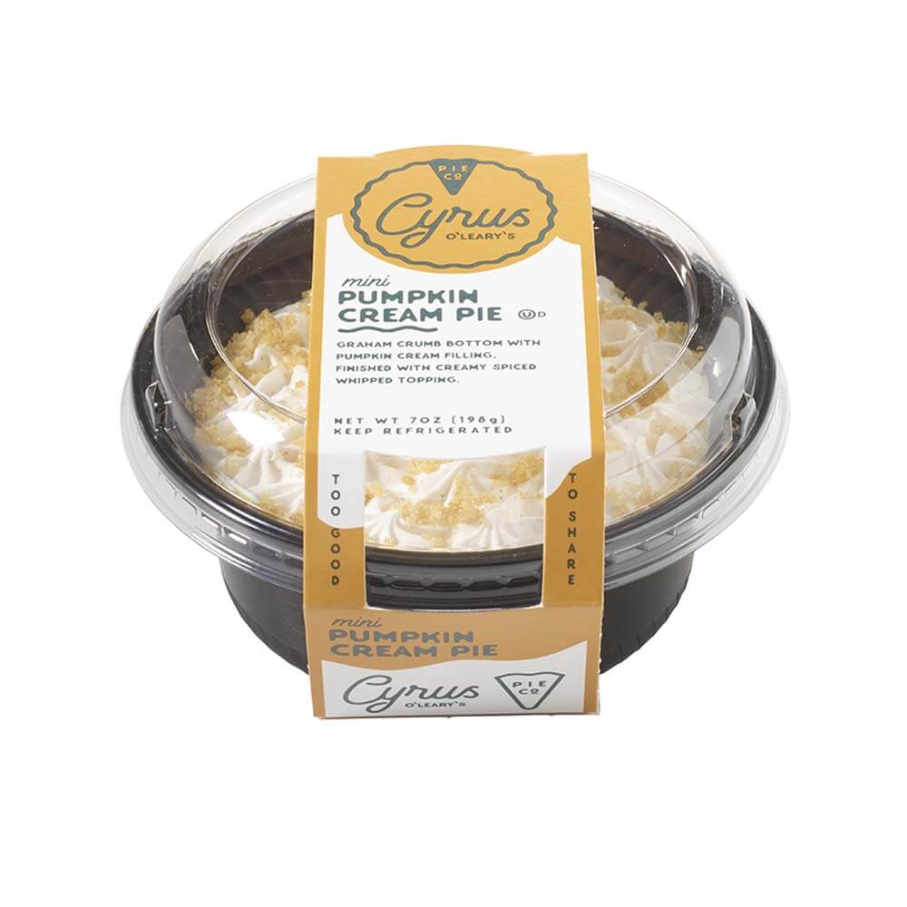 Cyrus O'Leary's® Cream Pie Mini Pumpkin 16ct/7oz