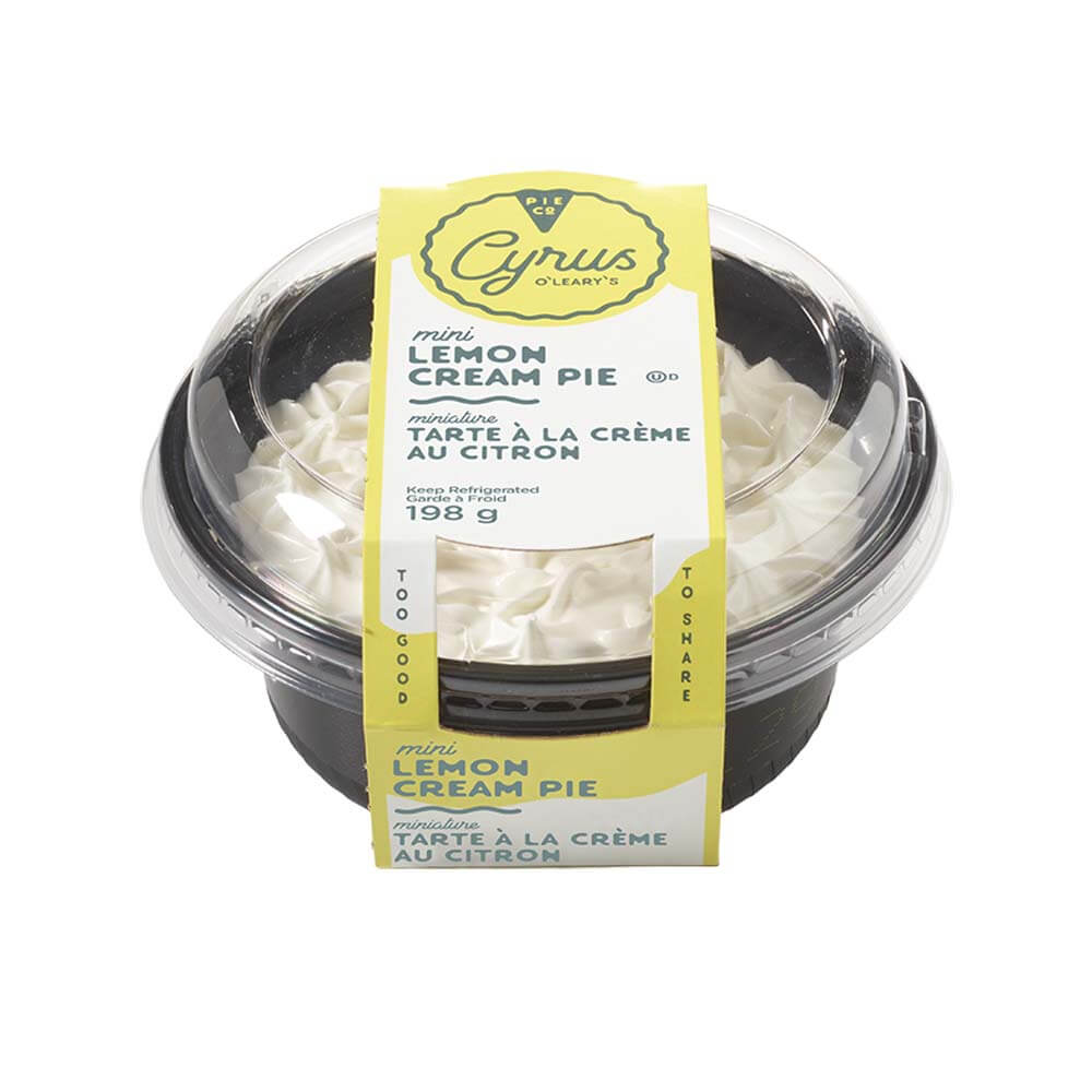 Cyrus O'Leary's® Cream Pie Mini Lemon Canada 16ct/7oz