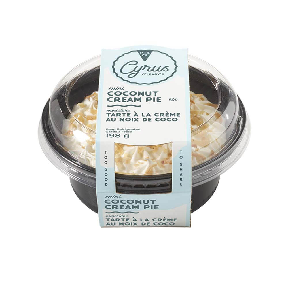 Cyrus O'Leary's® Cream Pie Mini Coconut Canada 16ct/7oz