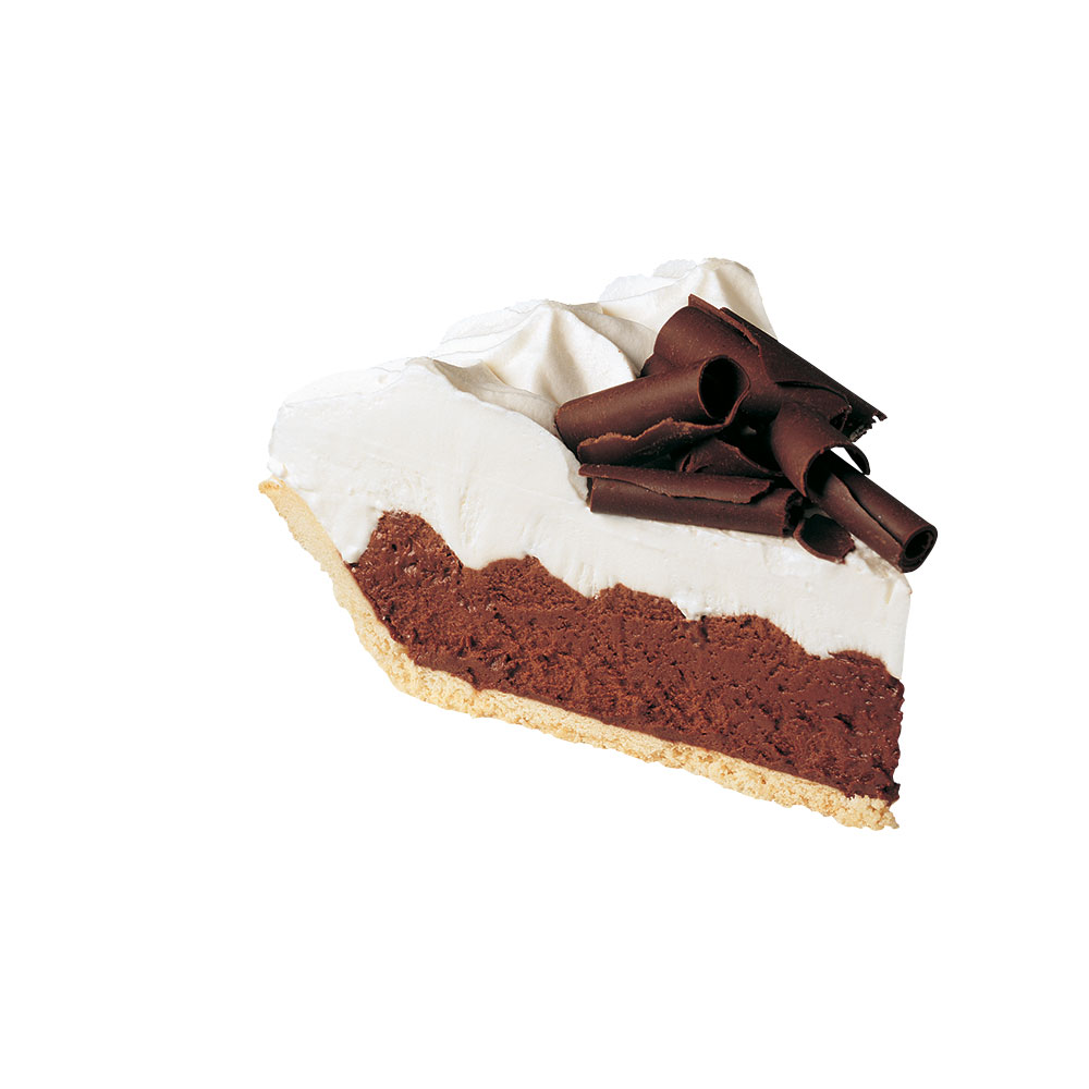 Chef Pierre® Cream Pie 10" French Silk Pre-Sliced 10-Slice 4/40oz
