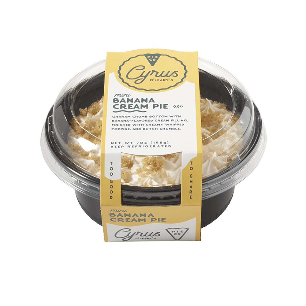 Cyrus O'Leary's® Cream Pie Mini Banana 8ct/7oz