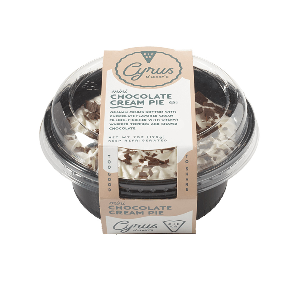 Cyrus O'Leary's® Cream Pie Mini Chocolate 8ct/7oz