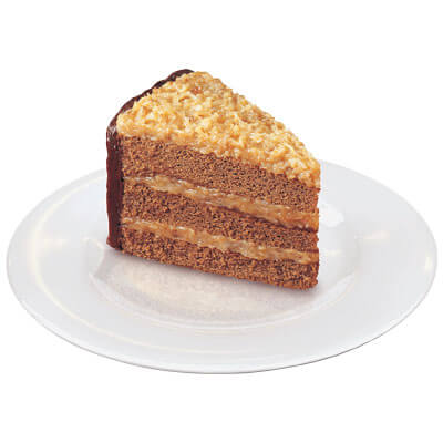 Sara Lee® Premium 3-Layer Cake 9" Round Iced German Chocolate 4ct/57oz